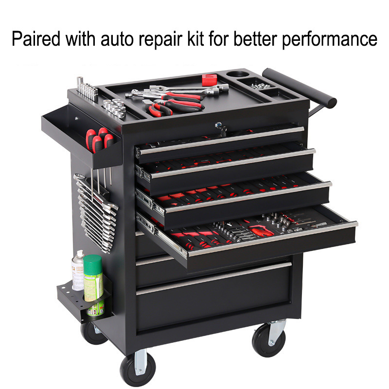 5 Drawer Storage Tool Box Trol - Car Workshop Tools Kit recension och pris