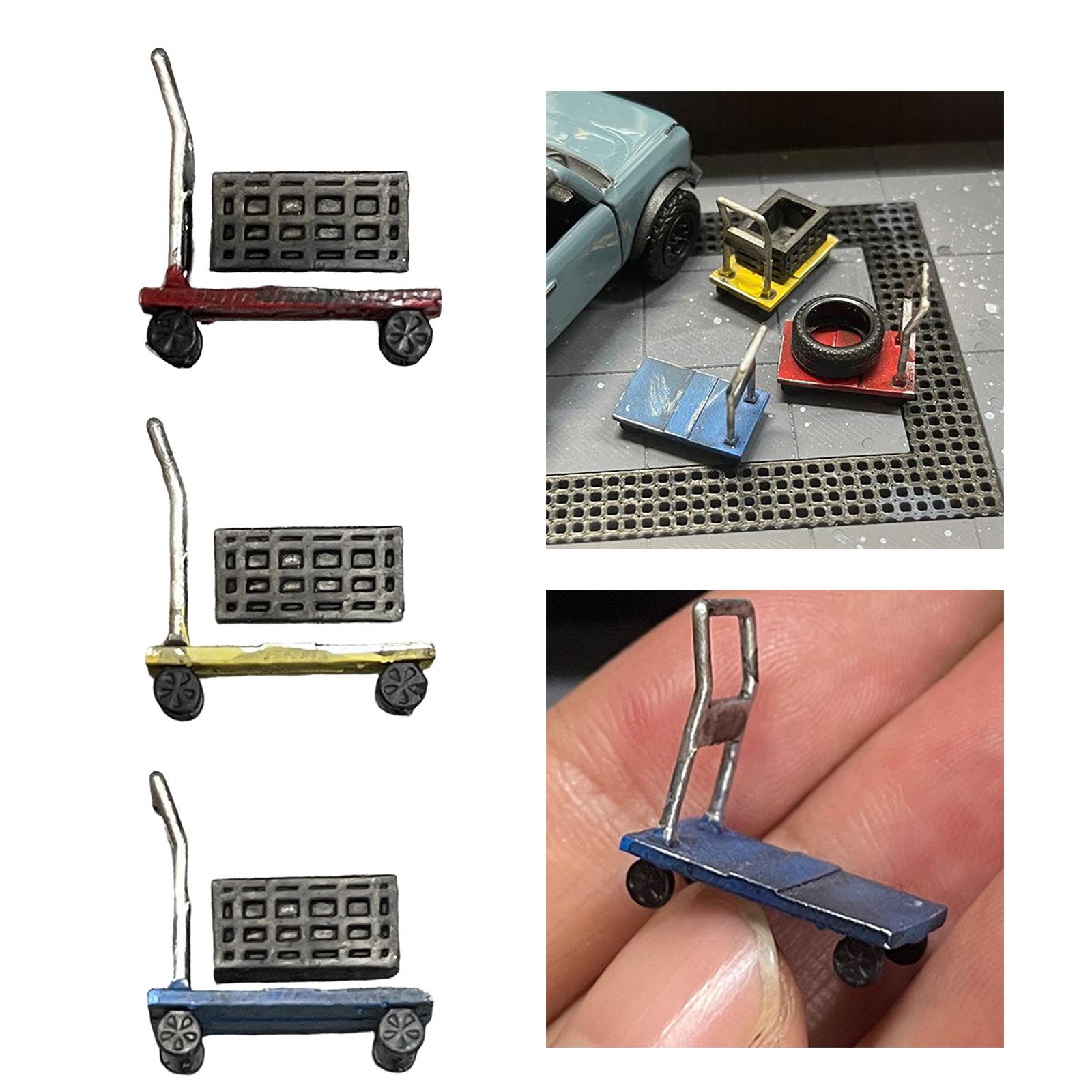 Miniature Handcart in 1:64 Sca - Workshop Tools Toy recension och pris