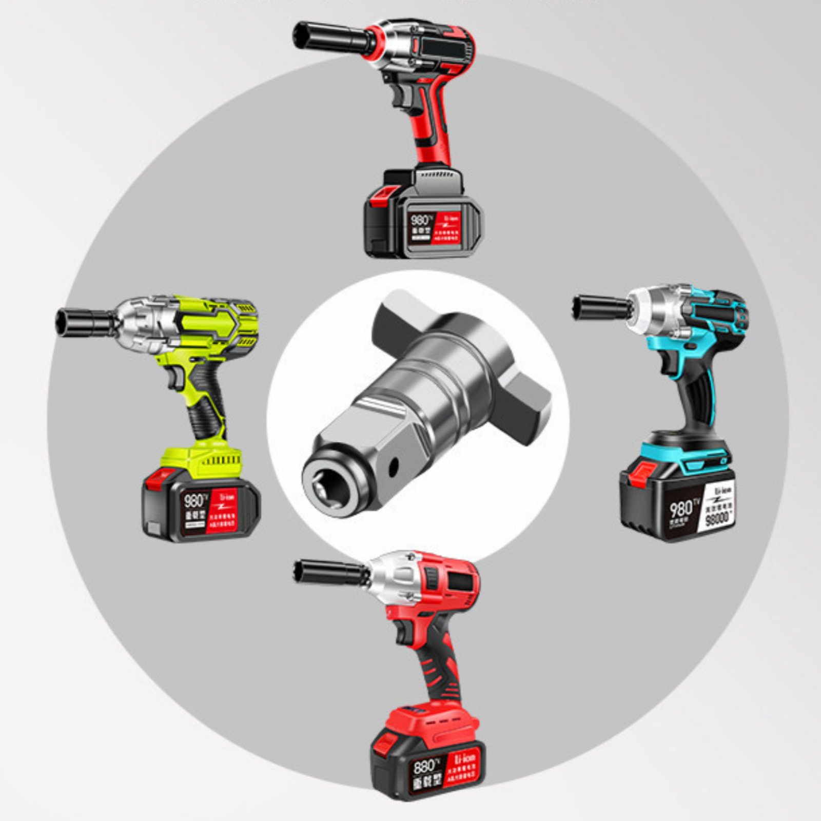 Square to Hex Adapter Heavy Du - Tools & Workshop Equipment recension och pris