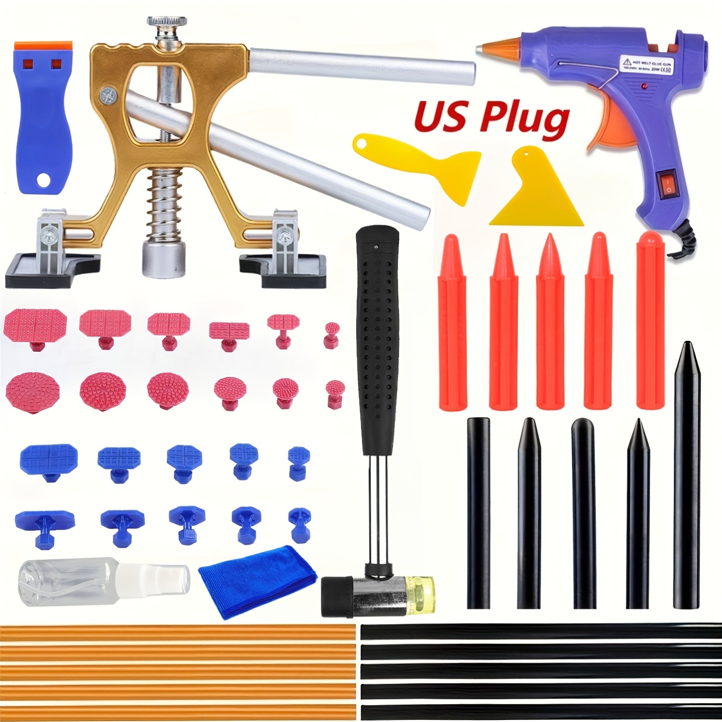 New Adjustable Car Auto Dent R - Car Workshop Tools Kit recension och pris